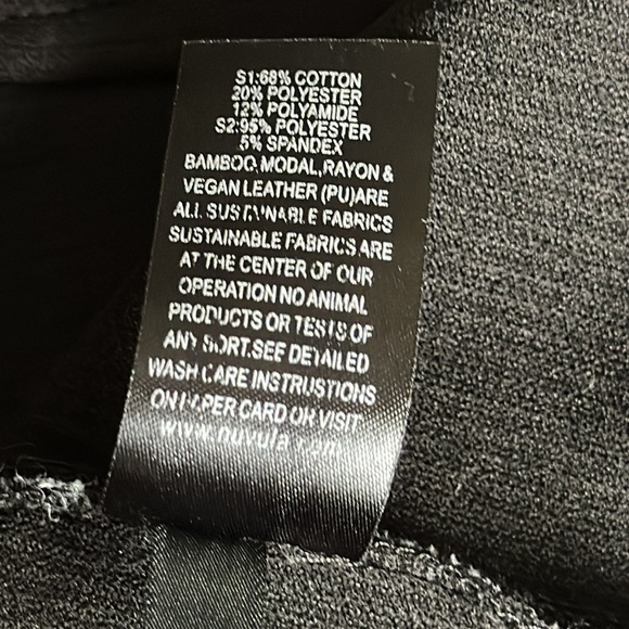 Nuvula black contrast fabric shirt blouse - Picture 8 of 14